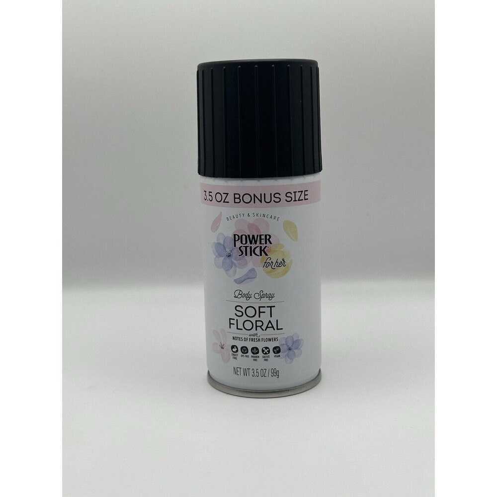Power Stick For Her Body Spray Soft Floral With Notes Of Fresh Flowers 3.5 oz